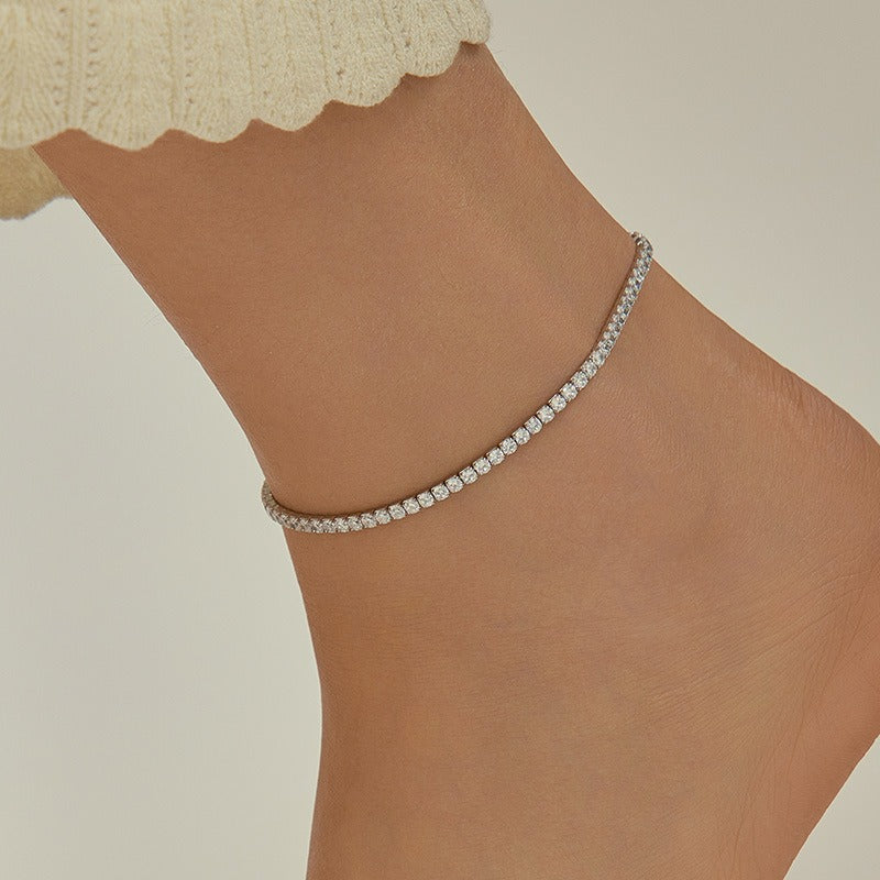 Sophie Lumière Tennis Anklet