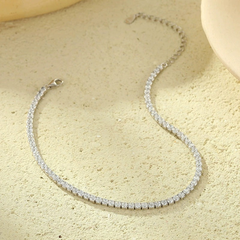 Sophie Lumière Tennis Anklet
