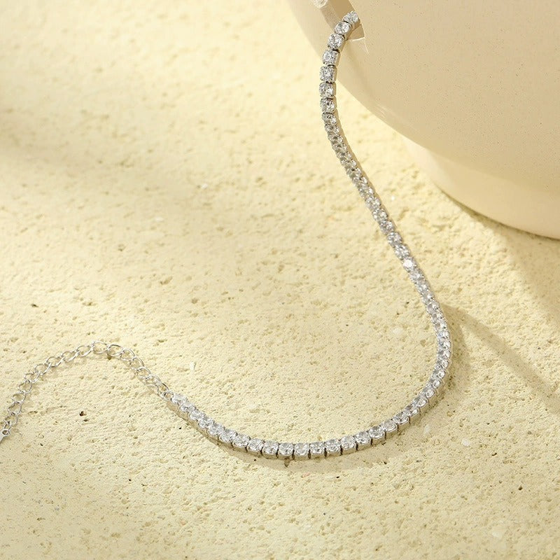 Sophie Lumière Tennis Anklet