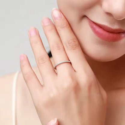 Ariana Pavé Silver Ring