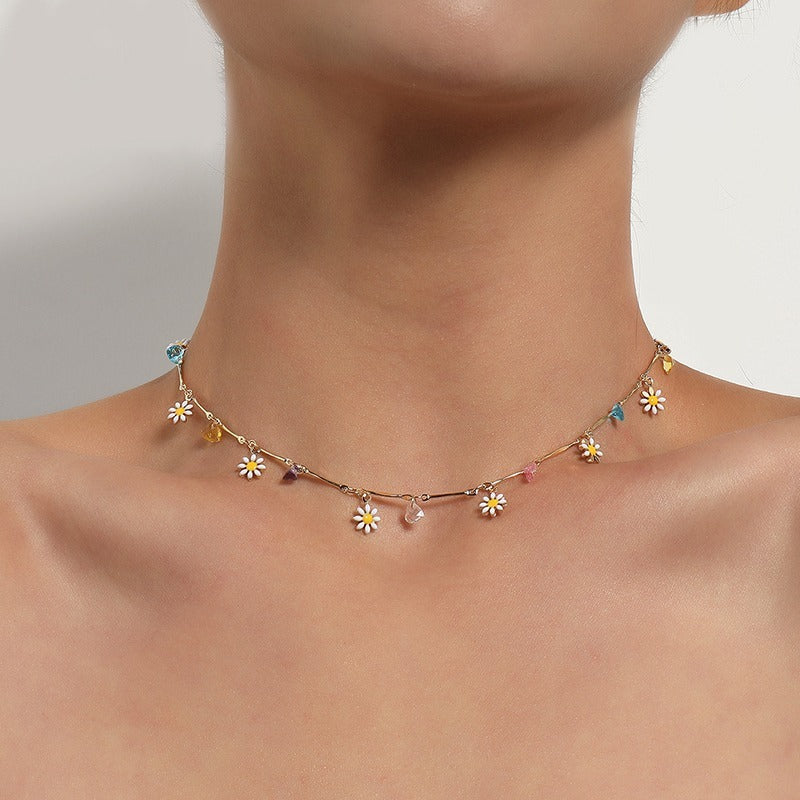 Fiona Flower Choker