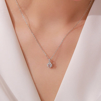 Juliette Rosé Crystal Necklace