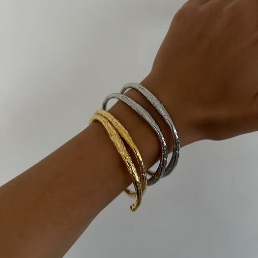 Tiffany Hammered Bangle