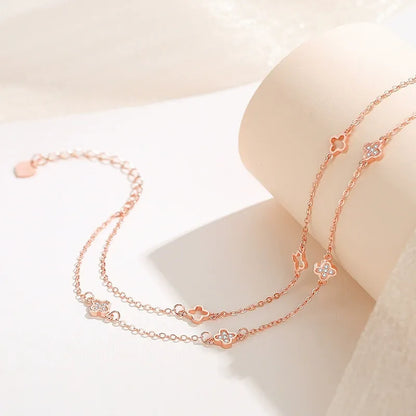 Ariana Clover Anklet