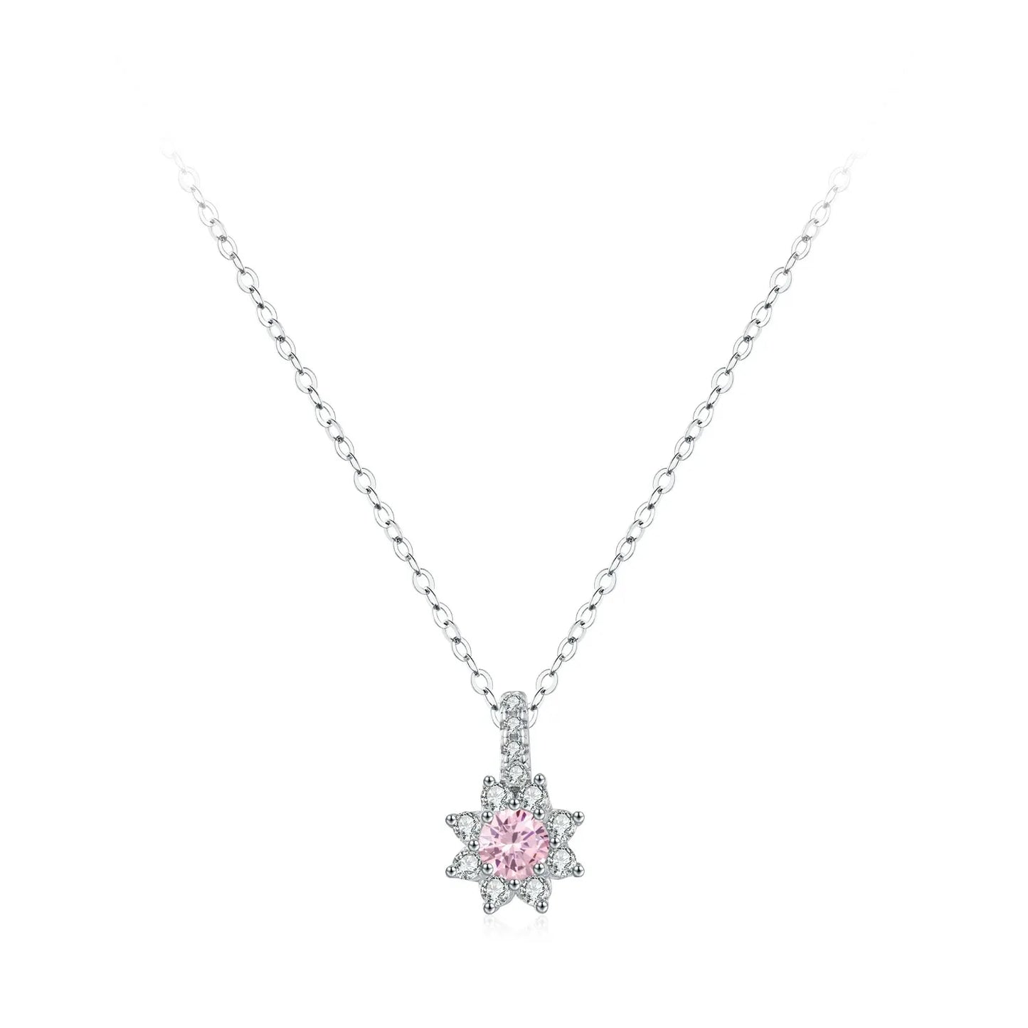 Juliette Rosé Crystal Necklace