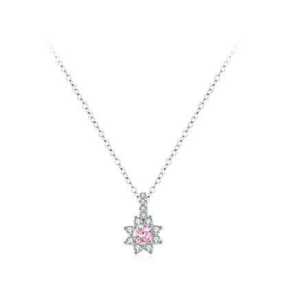 Juliette Rosé Crystal Necklace