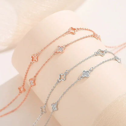 Ariana Clover Anklet