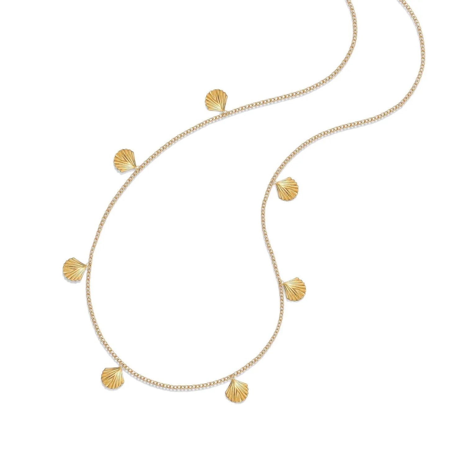 Sirena Gold Shell Necklace