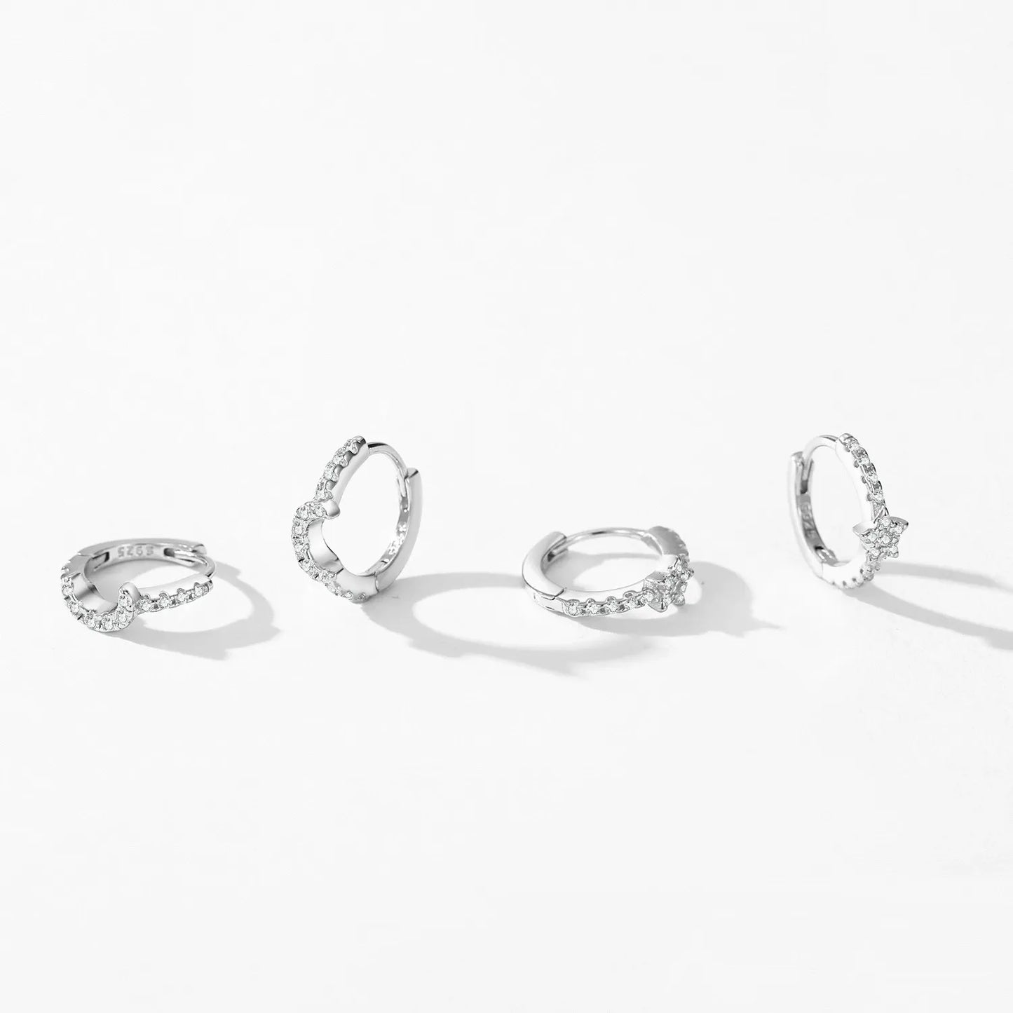 Anais Diamond Moon Hoops
