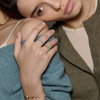 Aurélie Gold Cluster Ring