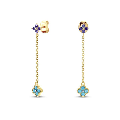 Aurélie Glimmer Drop Earrings