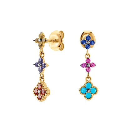 Aurélie Glimmer Cluster Earrings