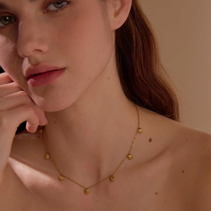 Sirena Gold Shell Necklace