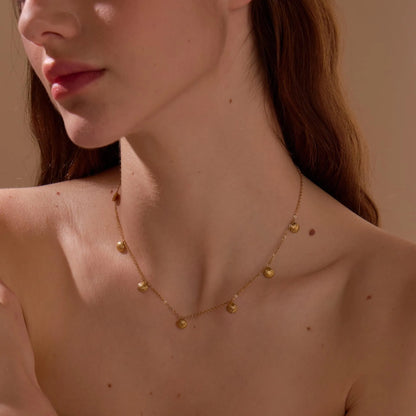 Sirena Gold Shell Necklace