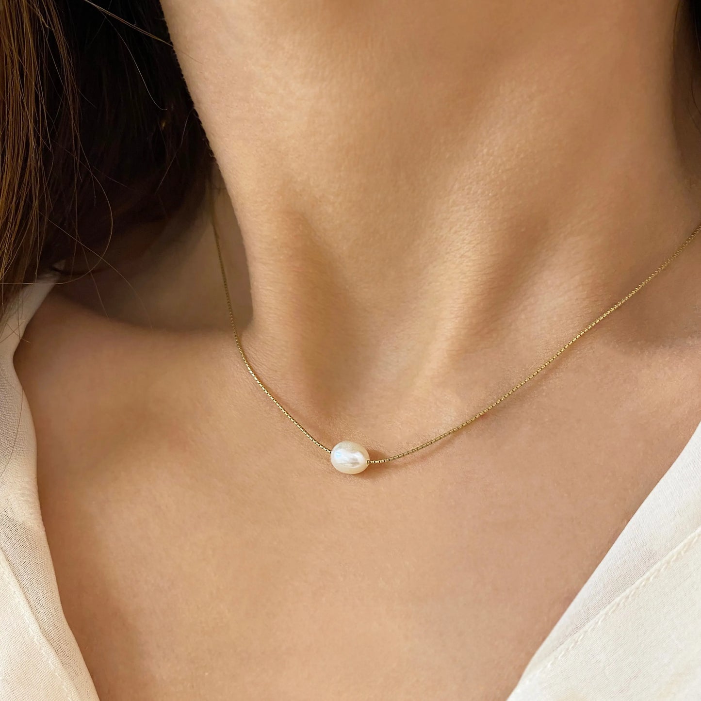 Élise Baroque Pearl Necklace