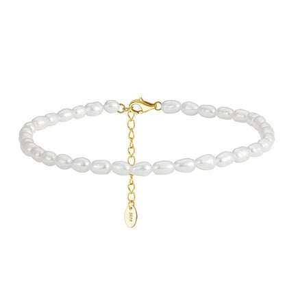 Olivia Freshwater Pearl Anklet
