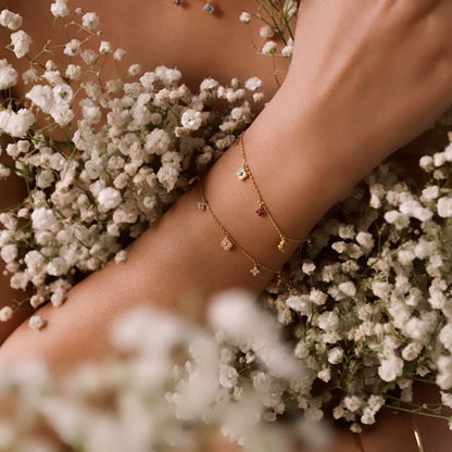 Aurélie Prism Charm Bracelet