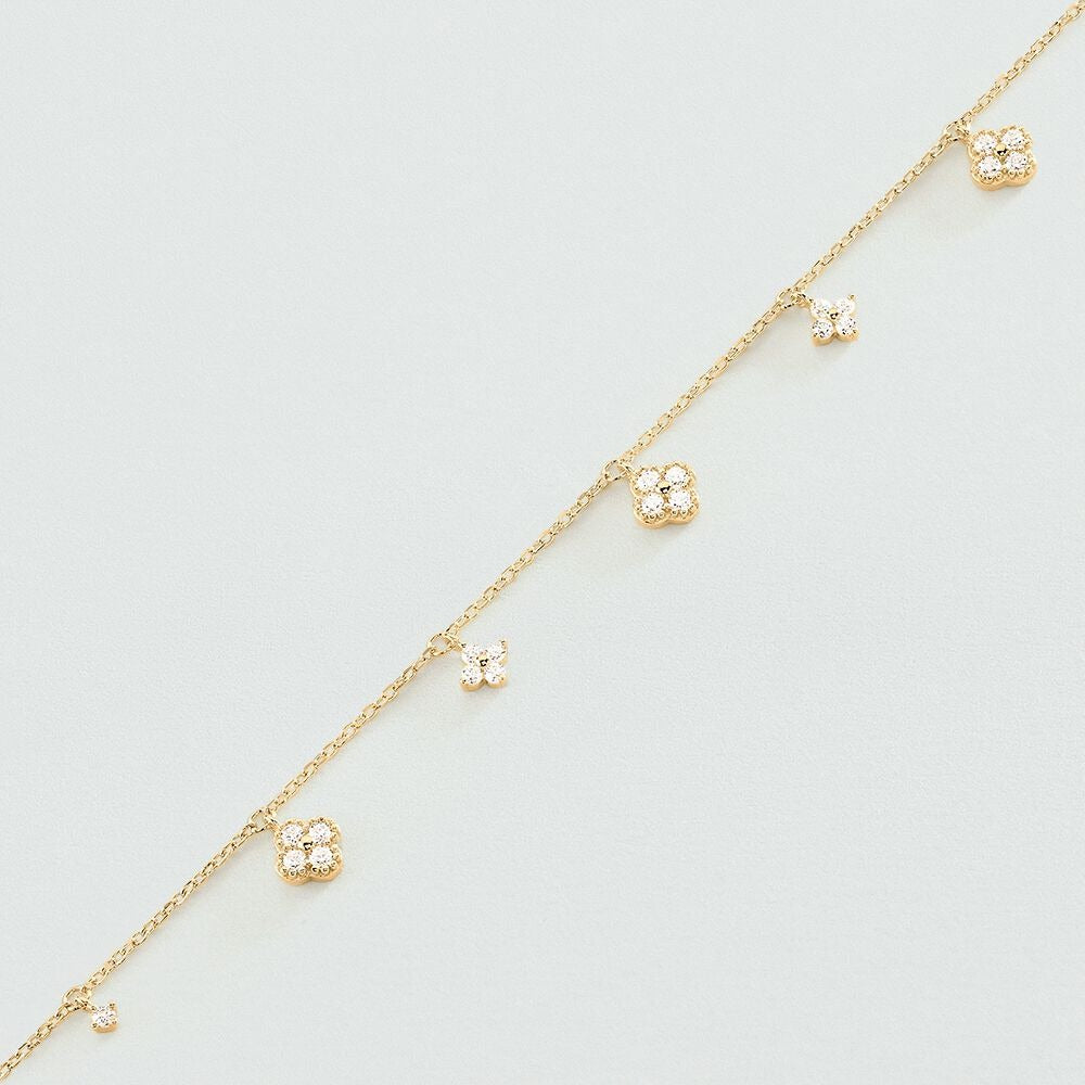 Aurélie Glimmer Charm Bracelet