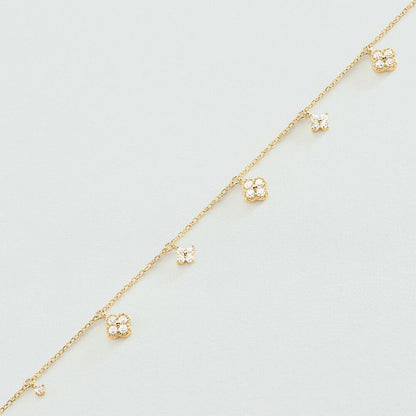 Aurélie Glimmer Charm Bracelet