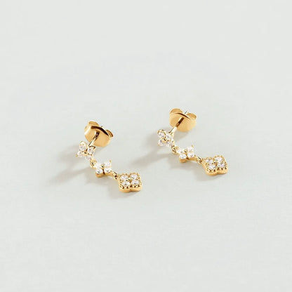Aurélie Sparkle Cluster Earrings