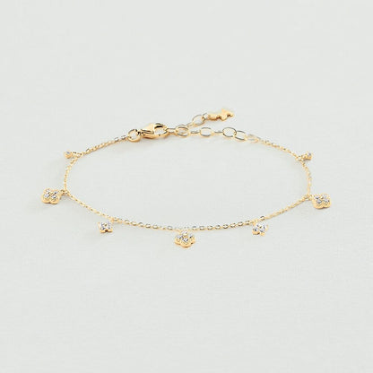 Aurélie Glimmer Charm Bracelet