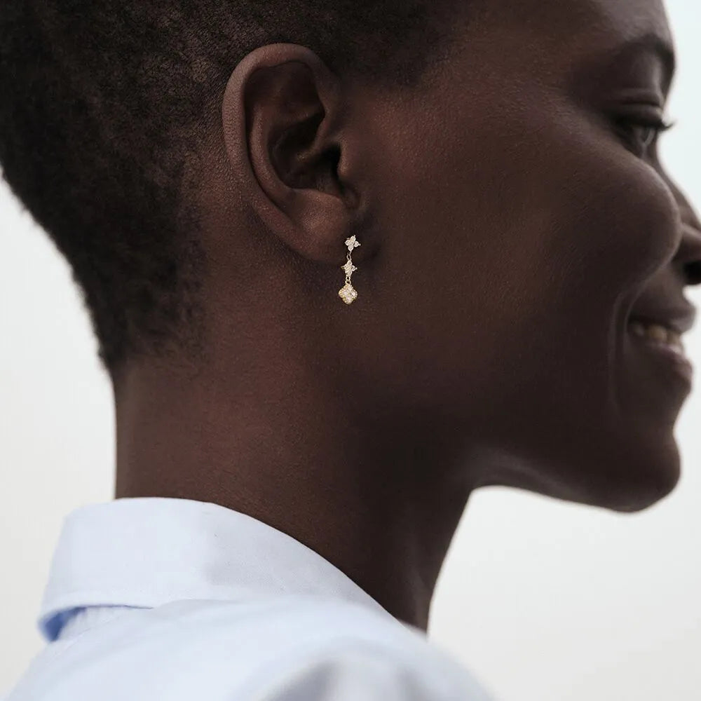 Aurélie Sparkle Cluster Earrings