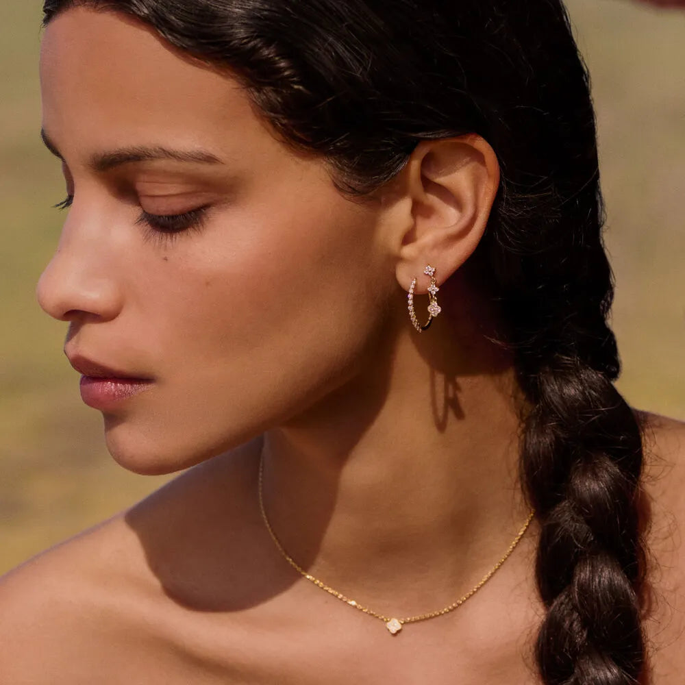 Aurélie Sparkle Cluster Earrings