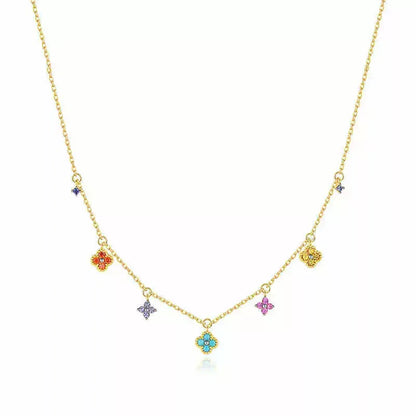 Aurélie Prism Charm Necklace
