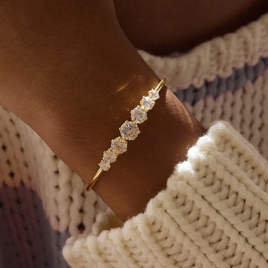 Aurélie Crystal Elegance Bangle