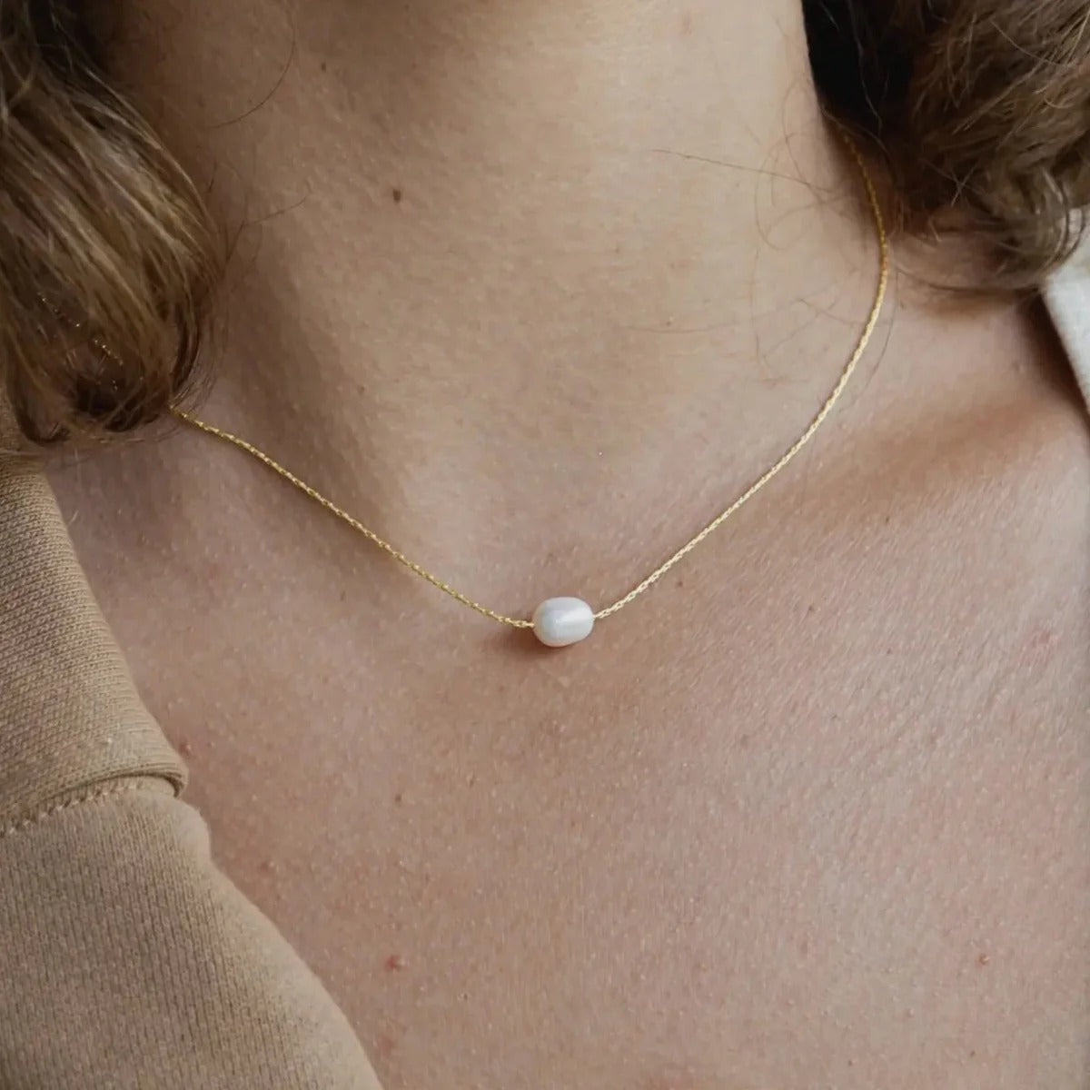Élise Baroque Pearl Necklace