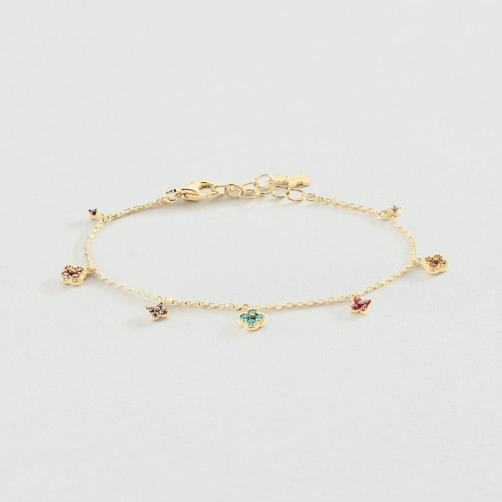 Aurélie Prism Charm Bracelet