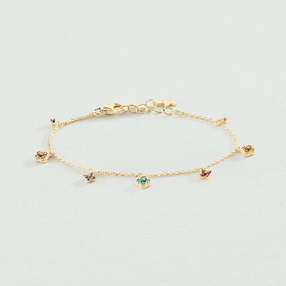 Aurélie Prism Charm Bracelet