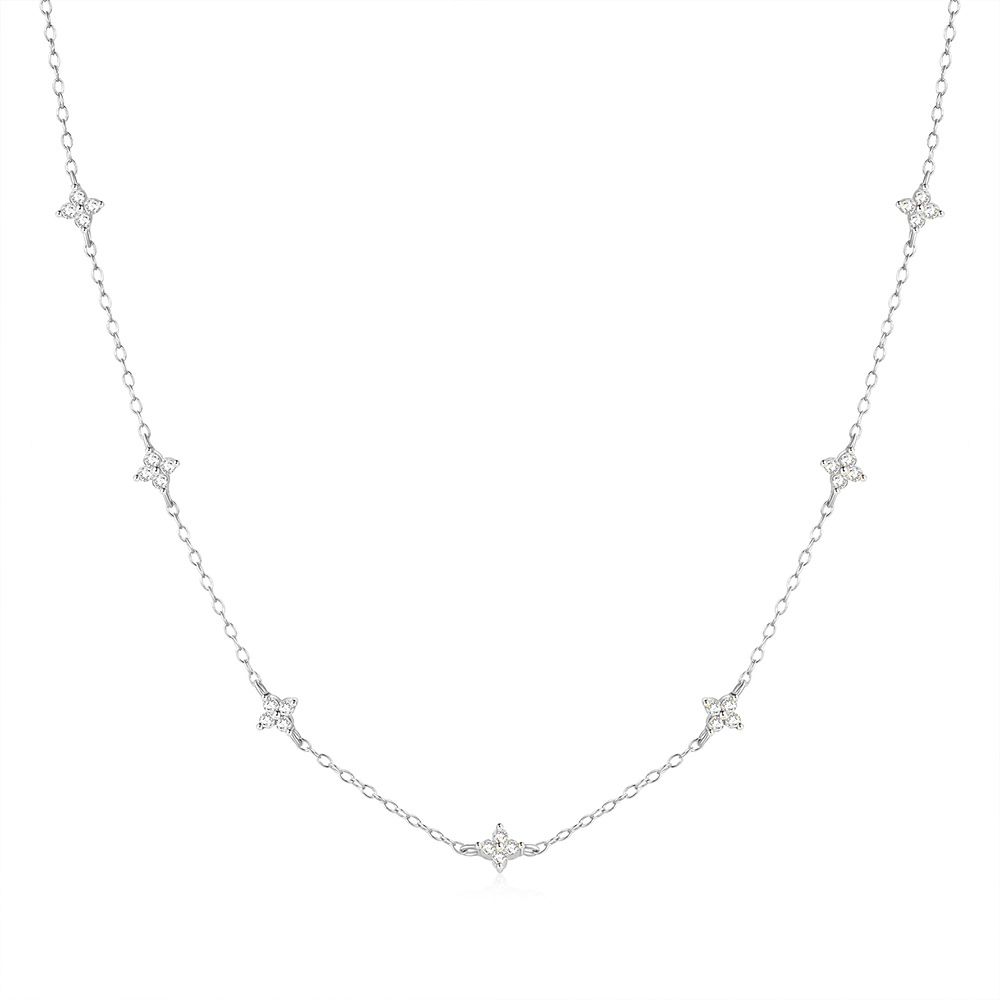 Mia Dainty Crystal Necklace - Joie d’Or
