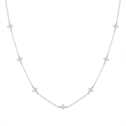 Mia Dainty Crystal Necklace - Joie d’Or