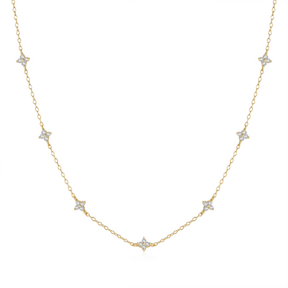 Mia Dainty Crystal Necklace - Joie d’Or