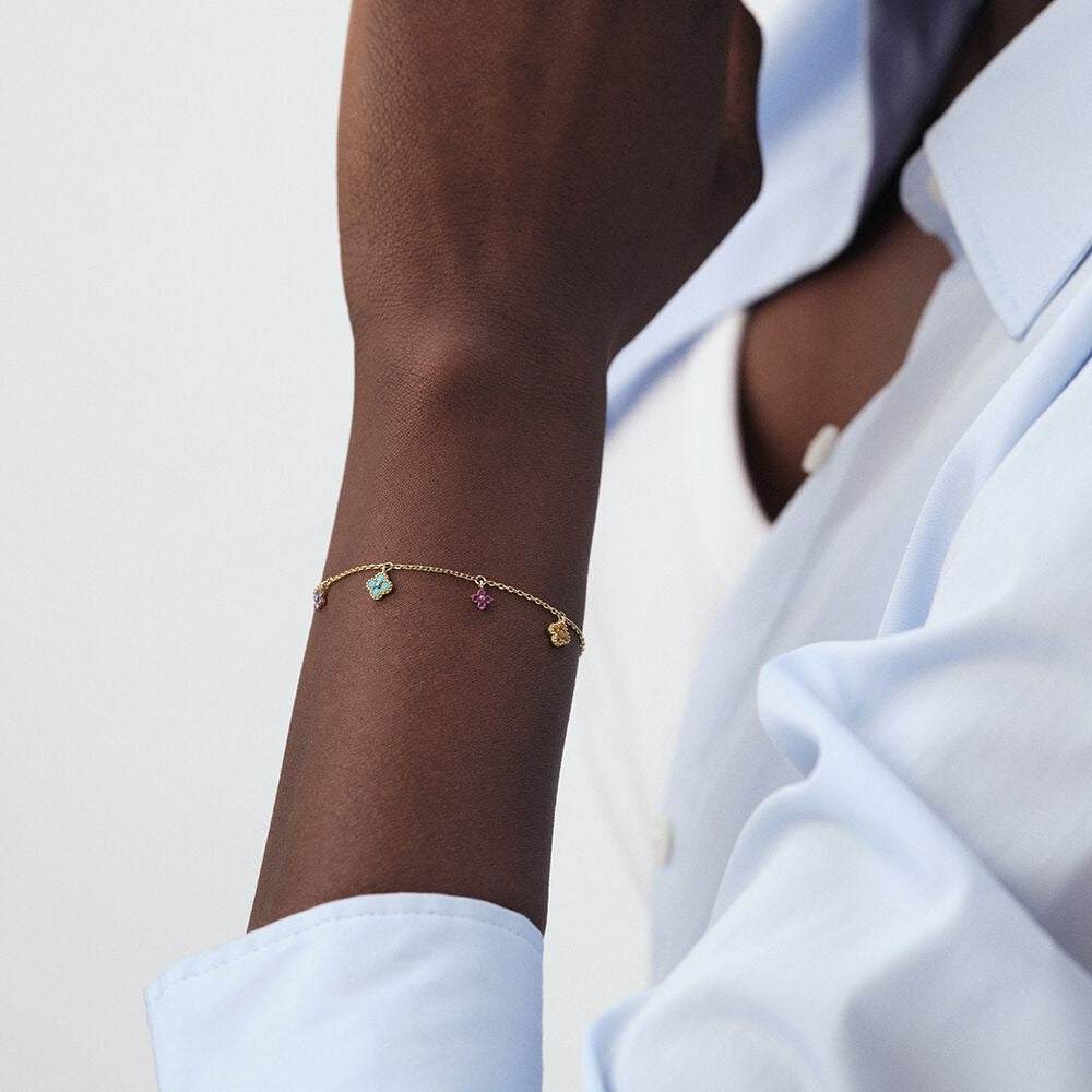 Aurélie Prism Charm Bracelet