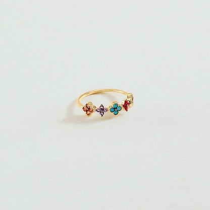 Aurélie Gold Cluster Ring