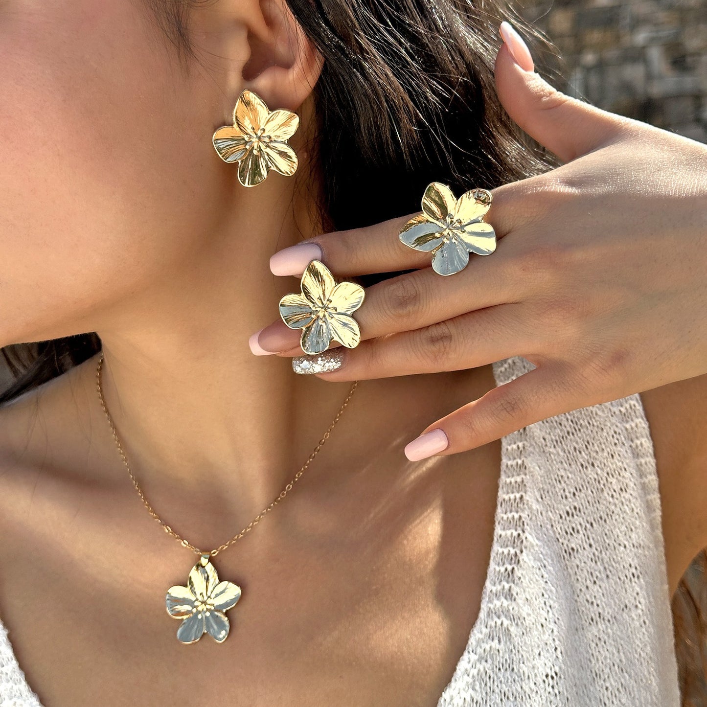 Alina Petal Ring
