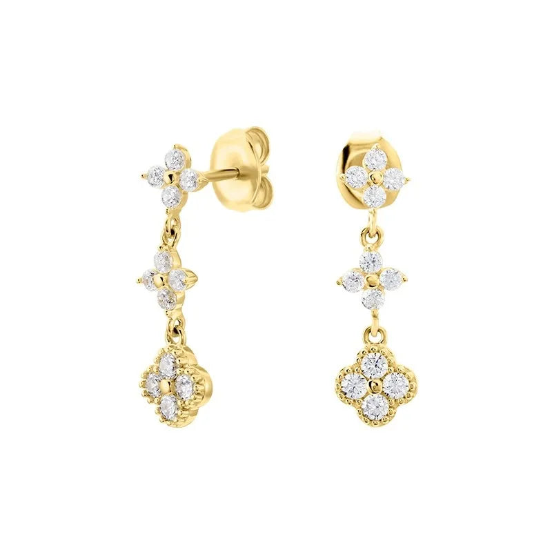 Aurélie Sparkle Cluster Earrings