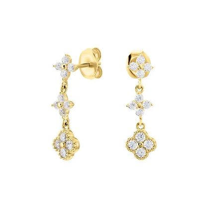 Aurélie Sparkle Cluster Earrings