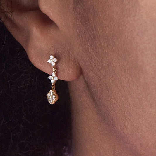 Aurélie Sparkle Cluster Earrings