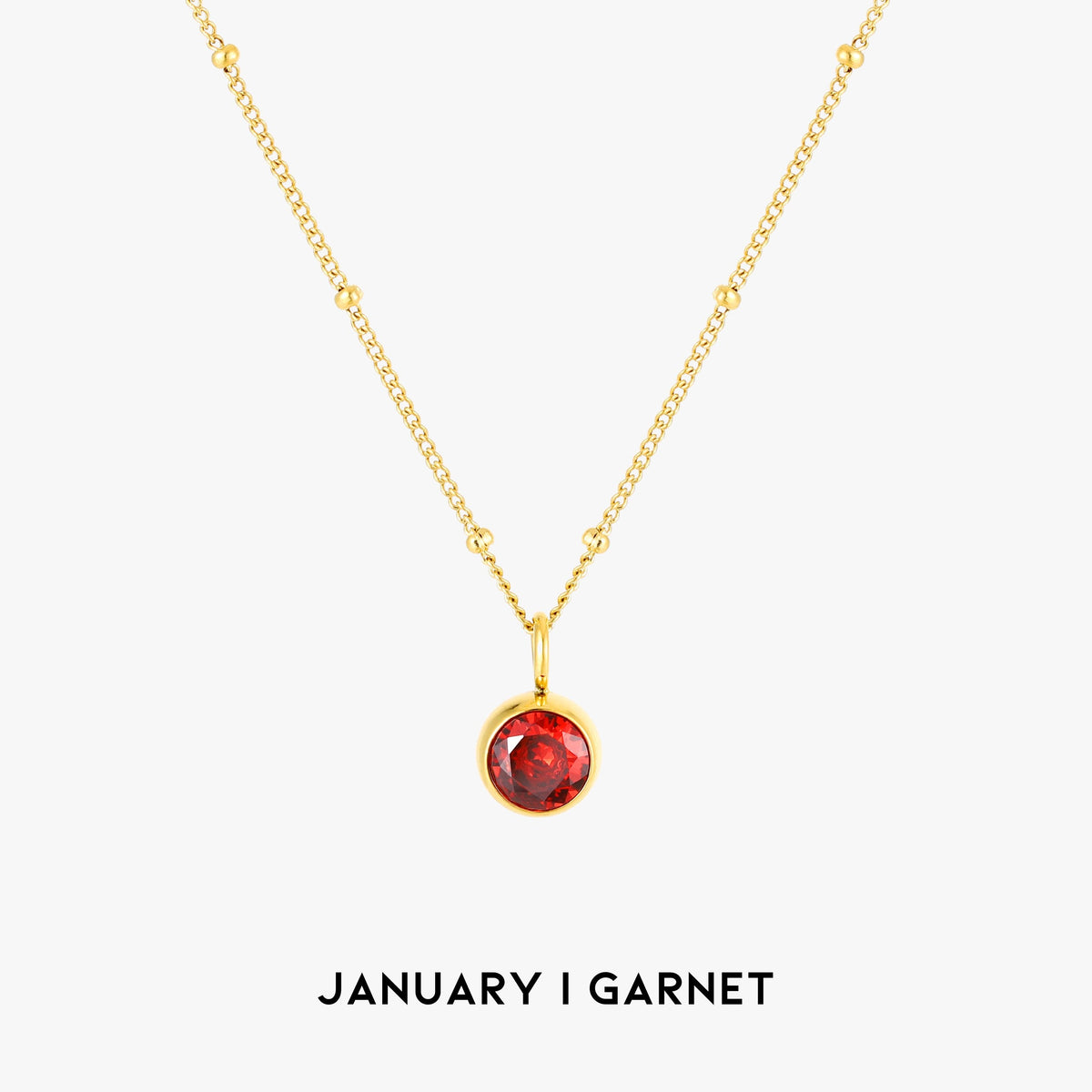 Amelia Birthstone Necklace - Joie d’Or