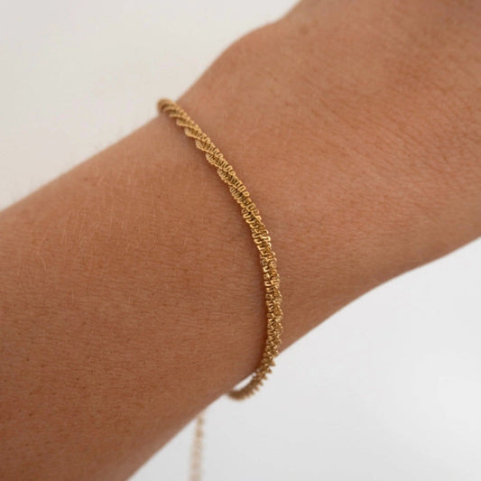 Abigail Gold Chain Bracelet
