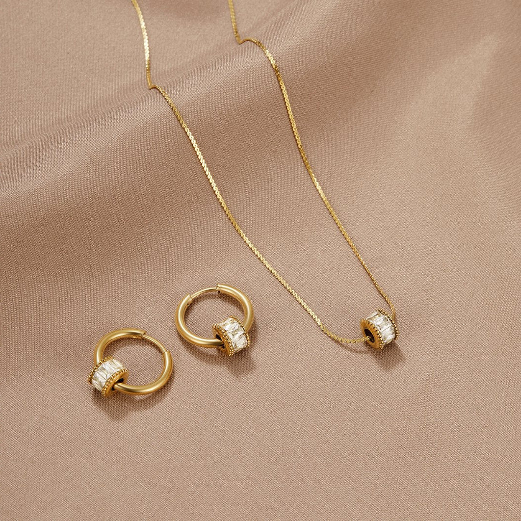Maia Crystal Necklace - Joie d’Or