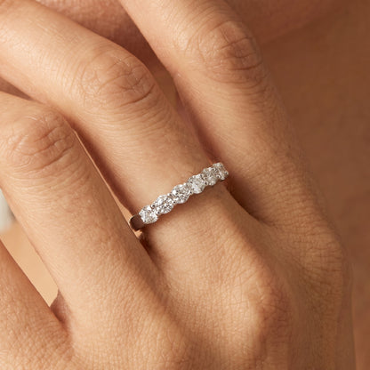 Elise Eternity Silver Ring - Joie d’Or