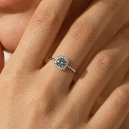 Isabelle Halo Silver Ring - Joie d’Or