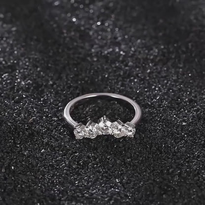 Lydia Five-Stone Ring