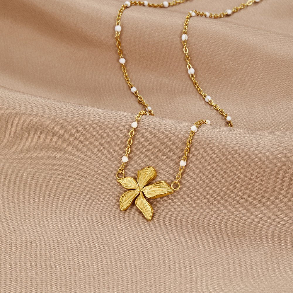 Flora Bead Necklace