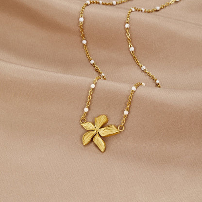 Flora Bead Necklace