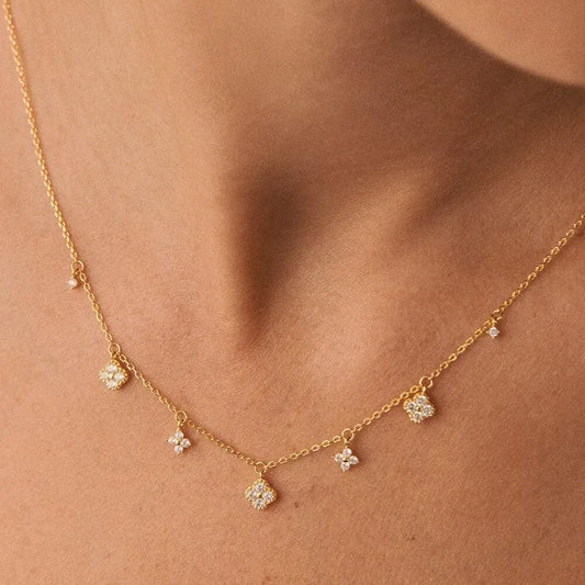 Aurélie Glimmer Charm Necklace